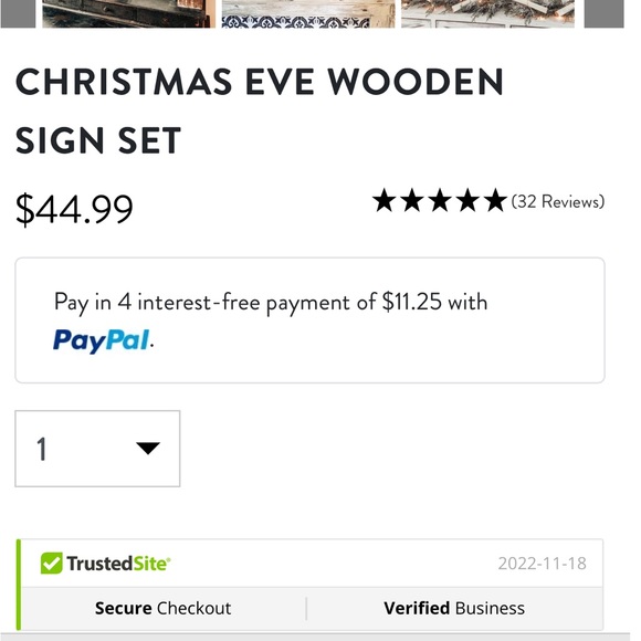 Christmas Eve signs 🪧 (set of two) - Picture 6 of 6